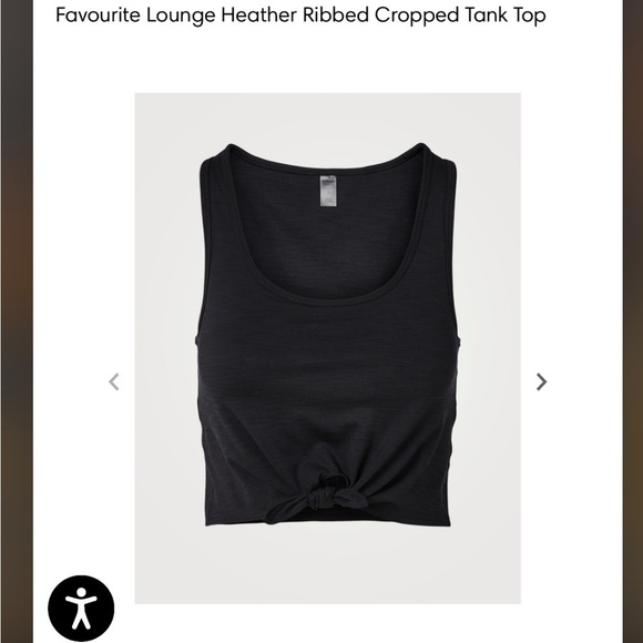 Beyond Yoga Tops - COPY - BEYOND YOGA favorite Lounge cropped tank Heather Gray